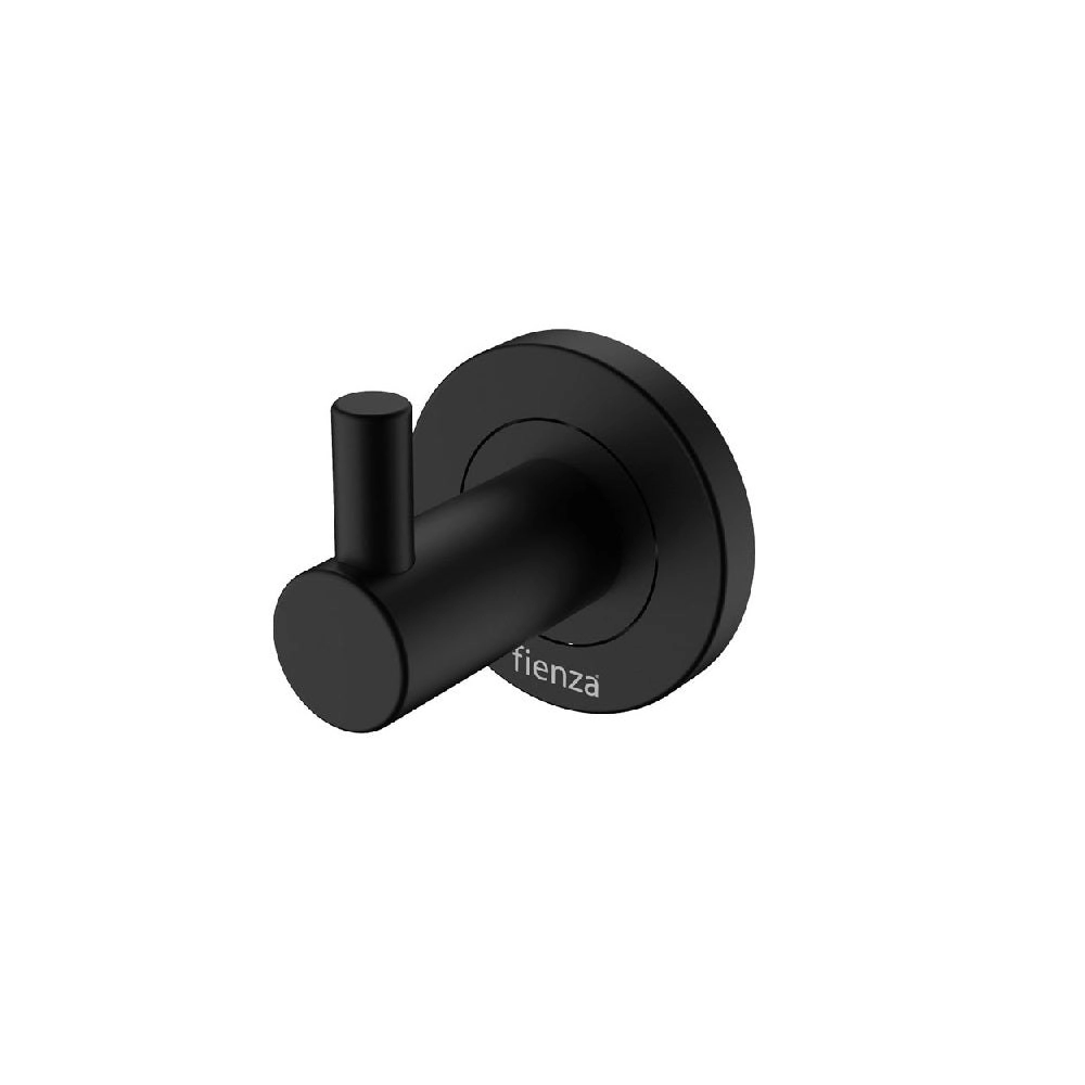 Fienza Kaya Robe Hook Matte Black 82804MB