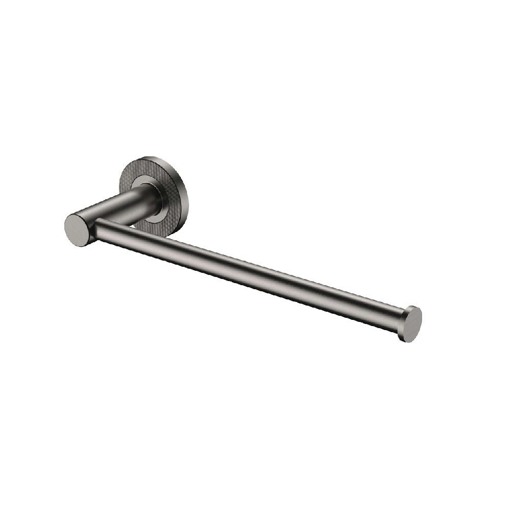 Fienza Axle Hand Towel Rail/ Roll Holder Gun Metal 83105GM