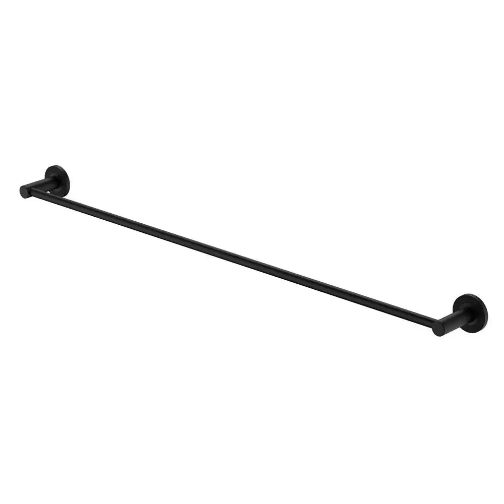 Fienza Axle 900mm Single Towel Rail Matte Black 83101MB