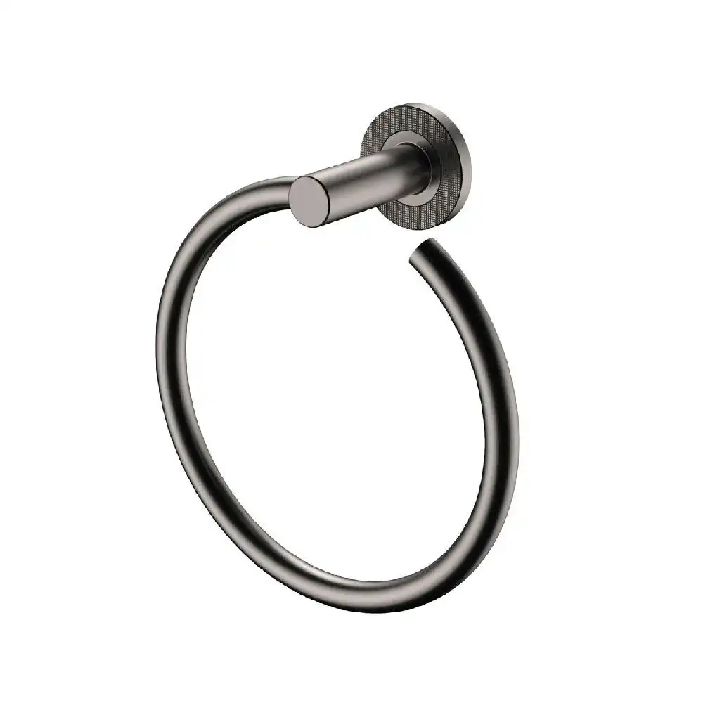 Fienza Axle Hand Towel Ring Gun Metal 83102GM