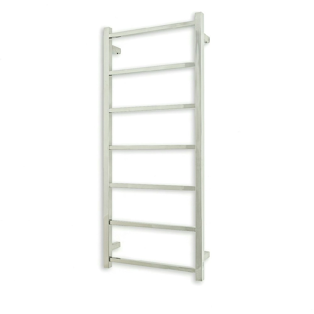 Radiant Polished 500 x 1130mm Square Non Heated Towel Rail SLTR02-500