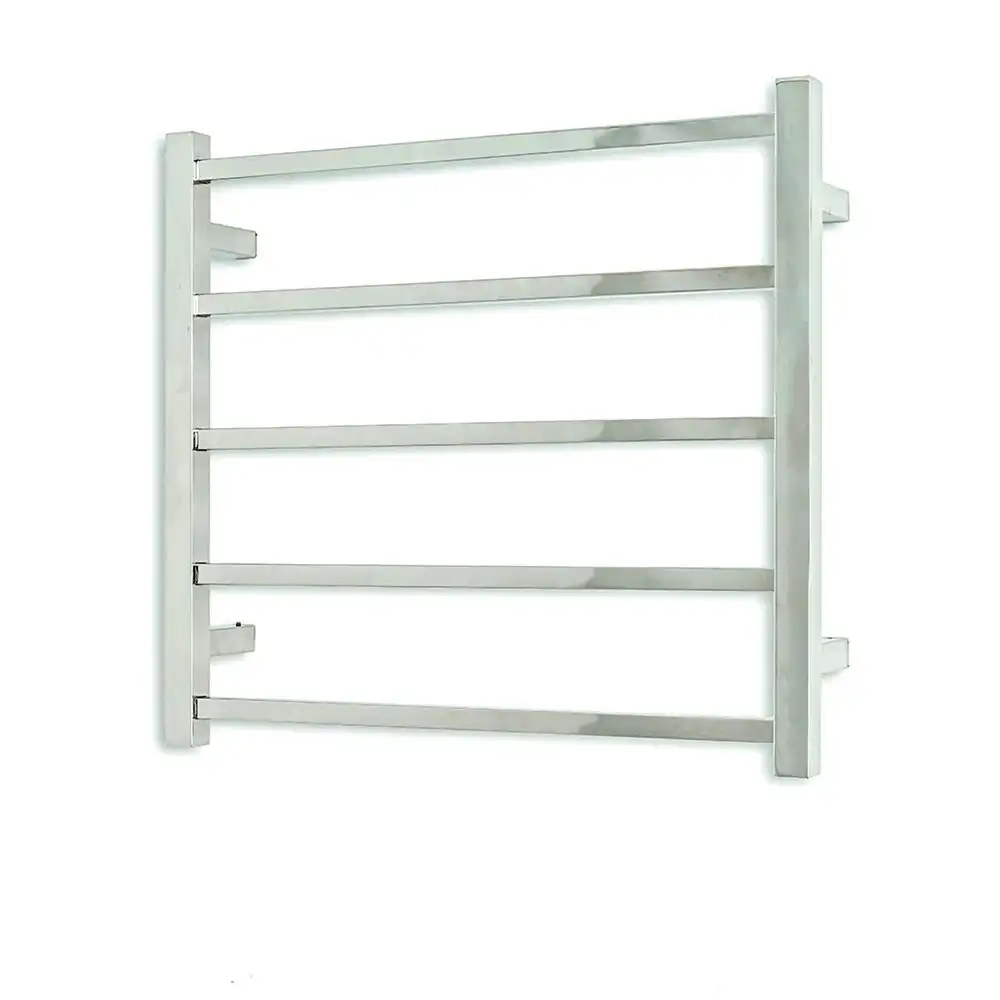 Radiant Polished 600 x 550mm Square Non Heated Towel Rail SLTR03-600