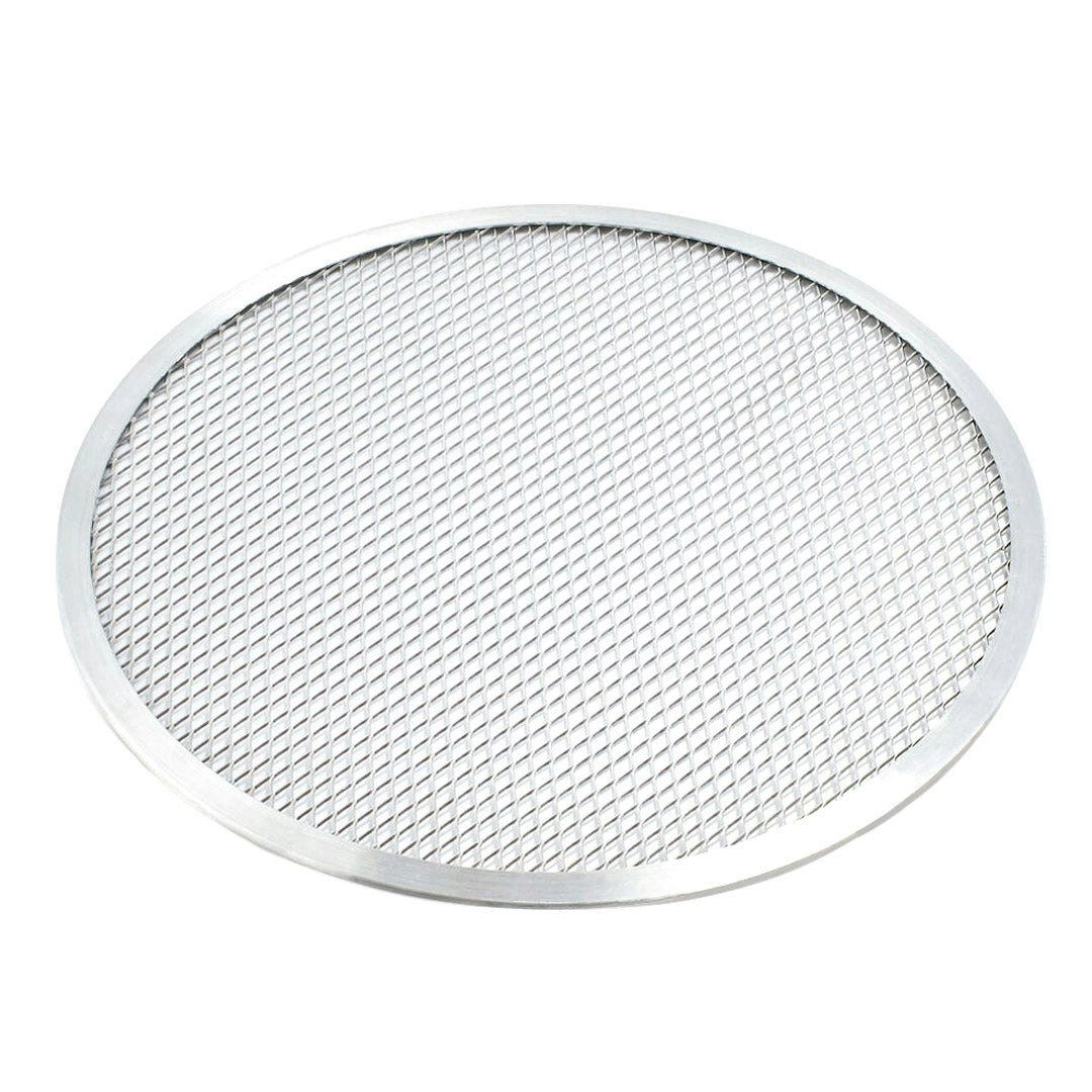 Soga 8-inch Round Seamless Aluminium Nonstick Commercial Grade Pizza Screen Baking Pan