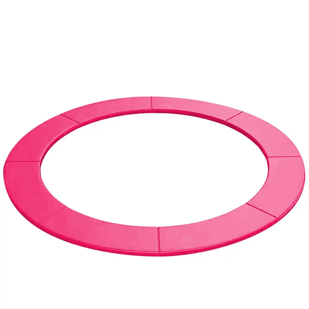 UP-SHOT 16ft Trampoline Safety Pad Pink Padding Replacement Round Spring Cover