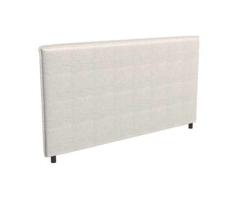 Milano Decor Gia Boucle Bedhead Headboard Upholstered Luxury Cushioned White