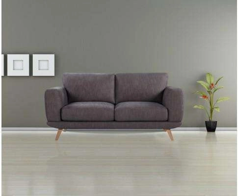 Modern Stylish Brown Alaska Sofa 2 Seater