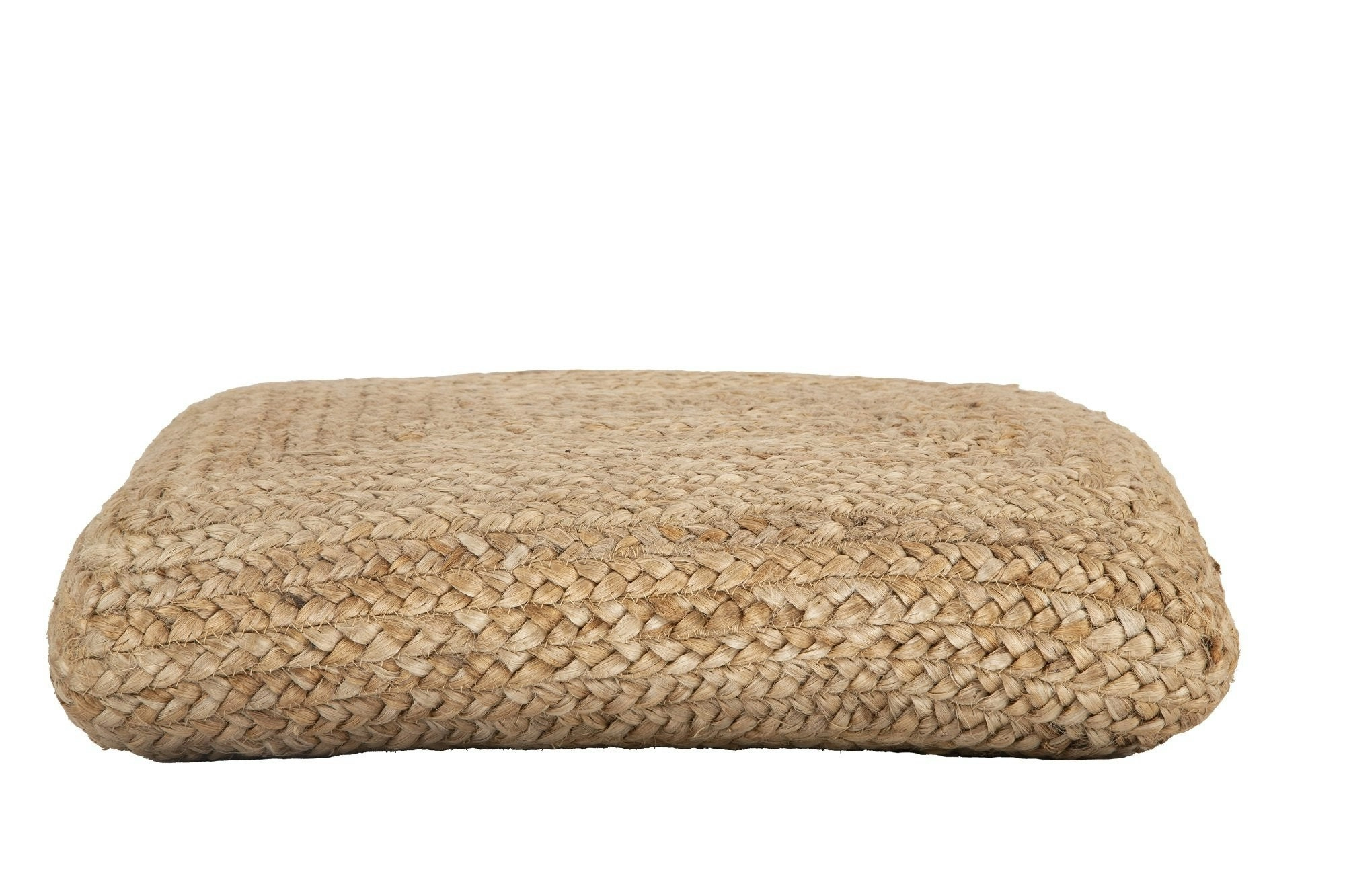 Ava Jute Pouf NATURAL