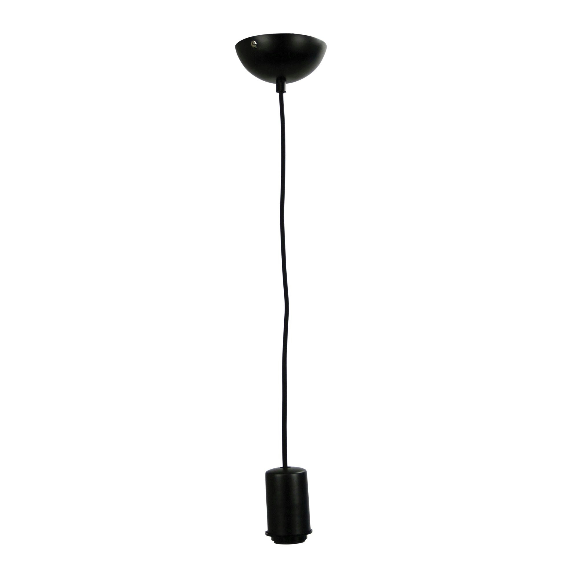 POP.2 Single Drop 2m E27 Suspension Black