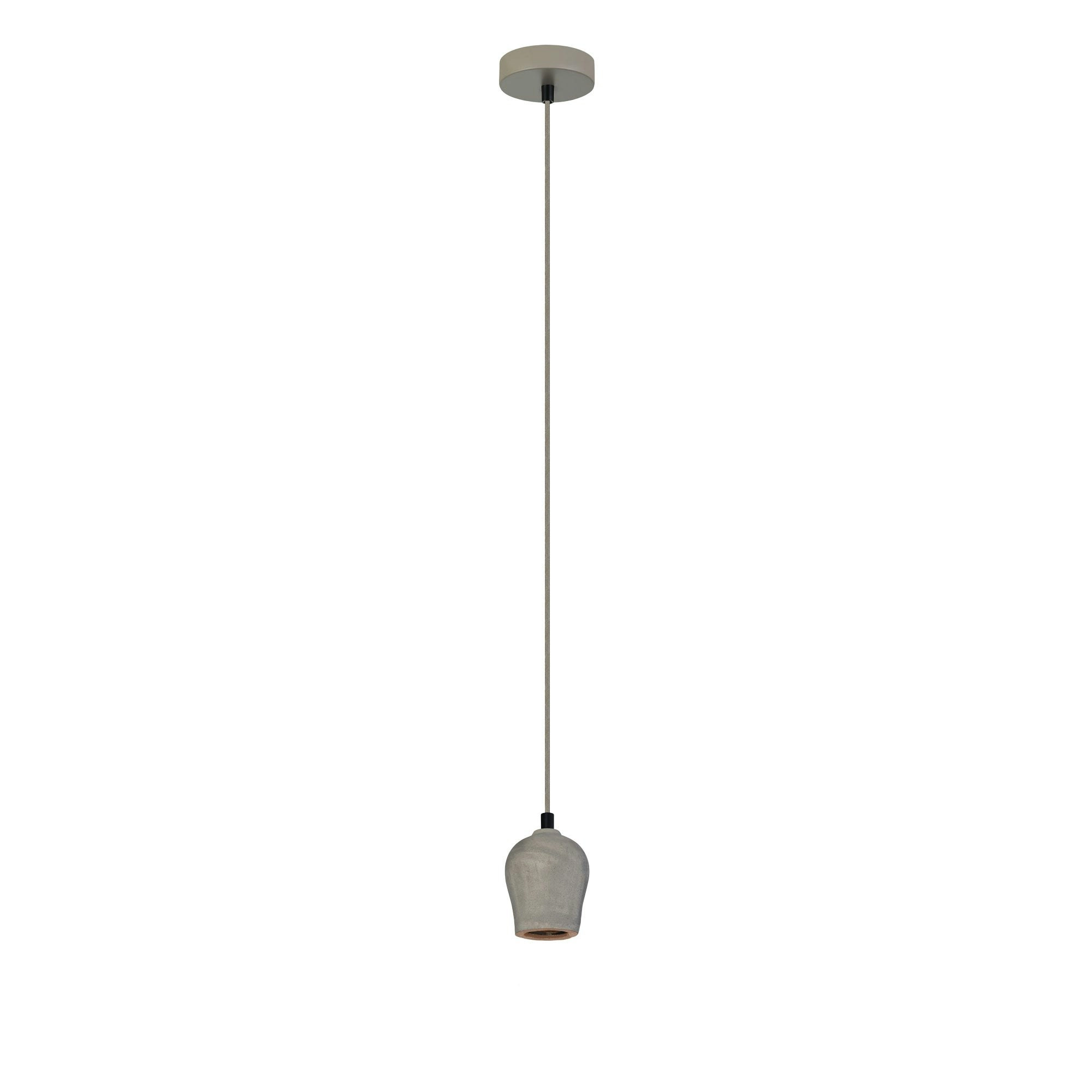 CHUNK Urban Concrete Pendant Suspension 180cm