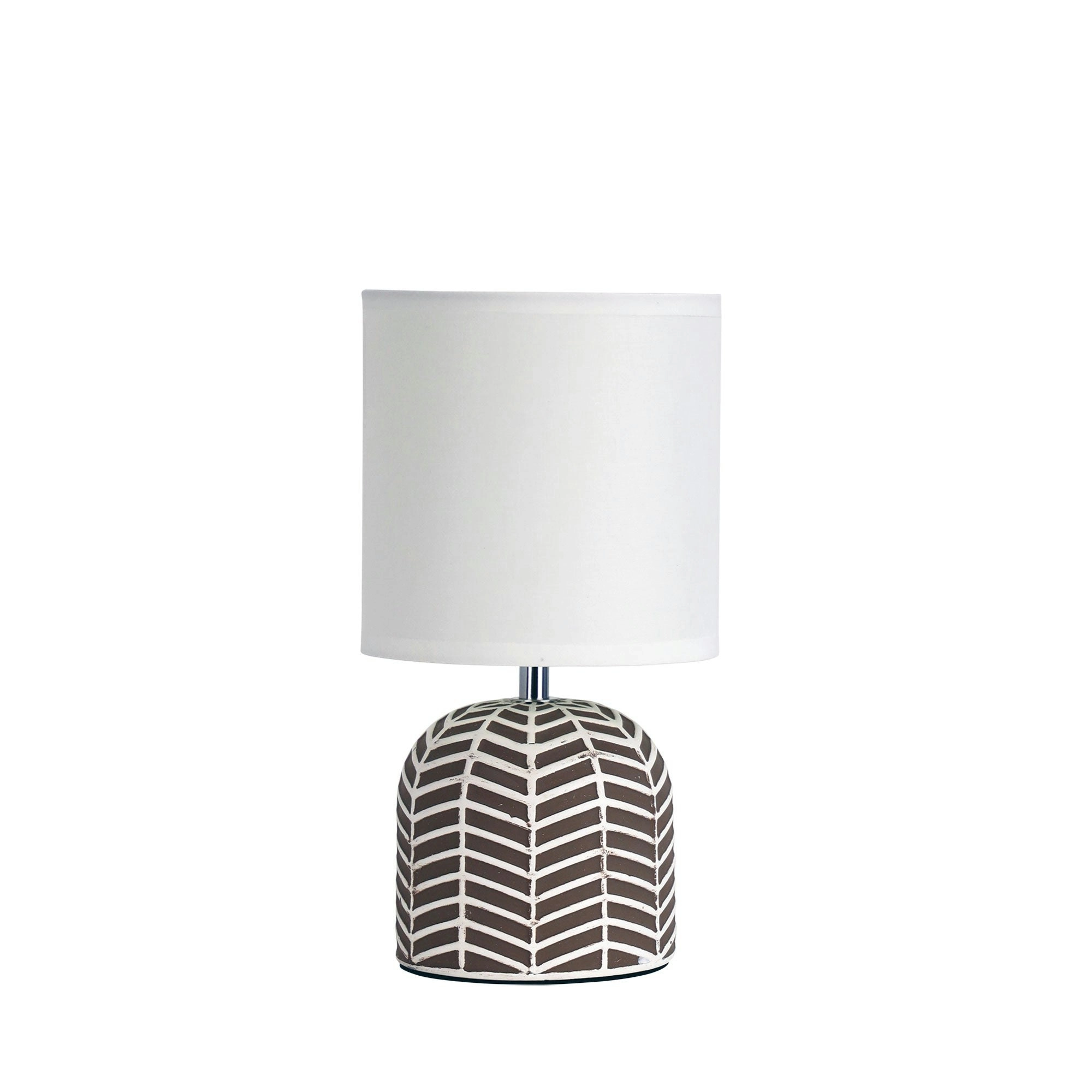 MANDY Taupe Ceramic Table Lamp