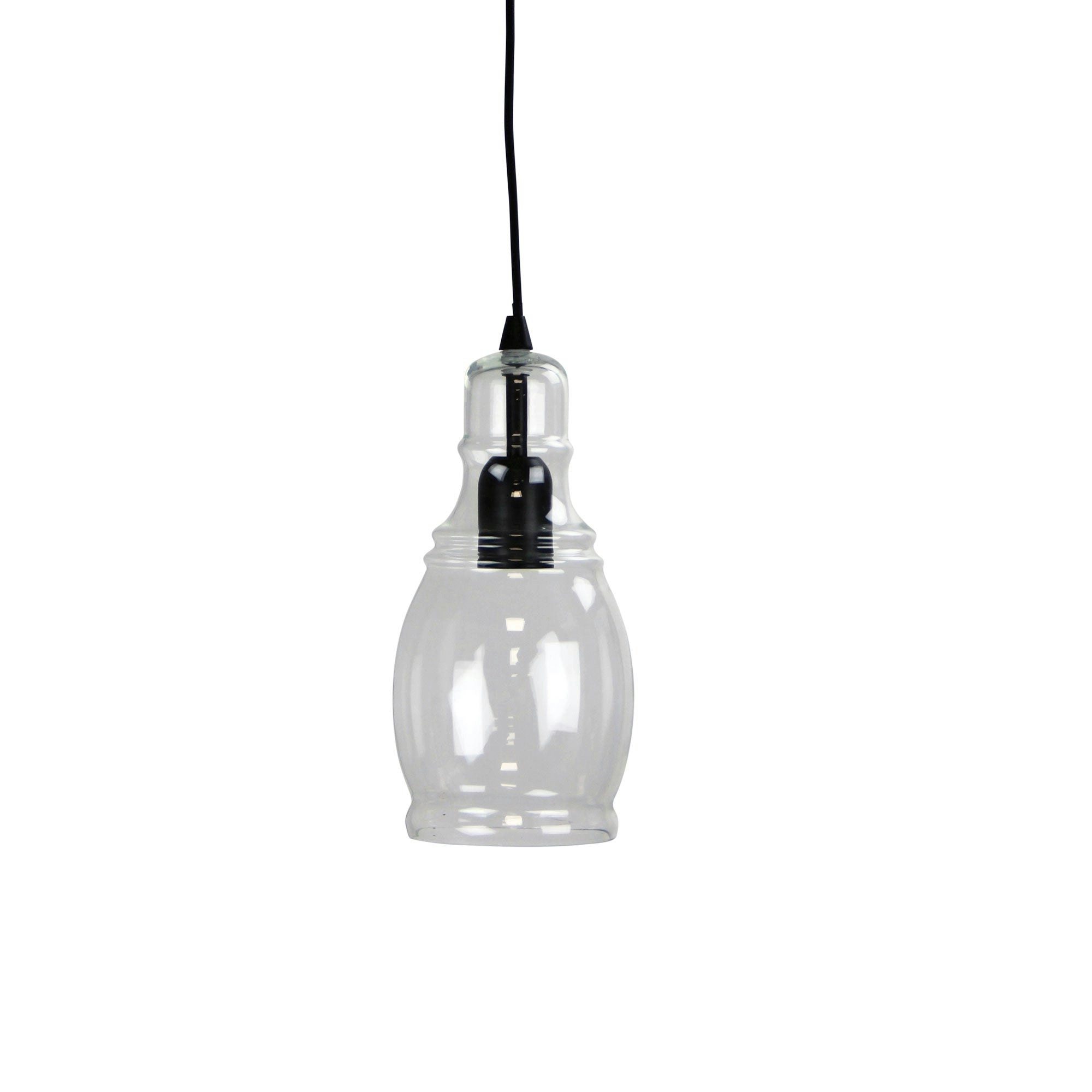 AUBURN.3 Pendant Light Clear Glass Single Pendant