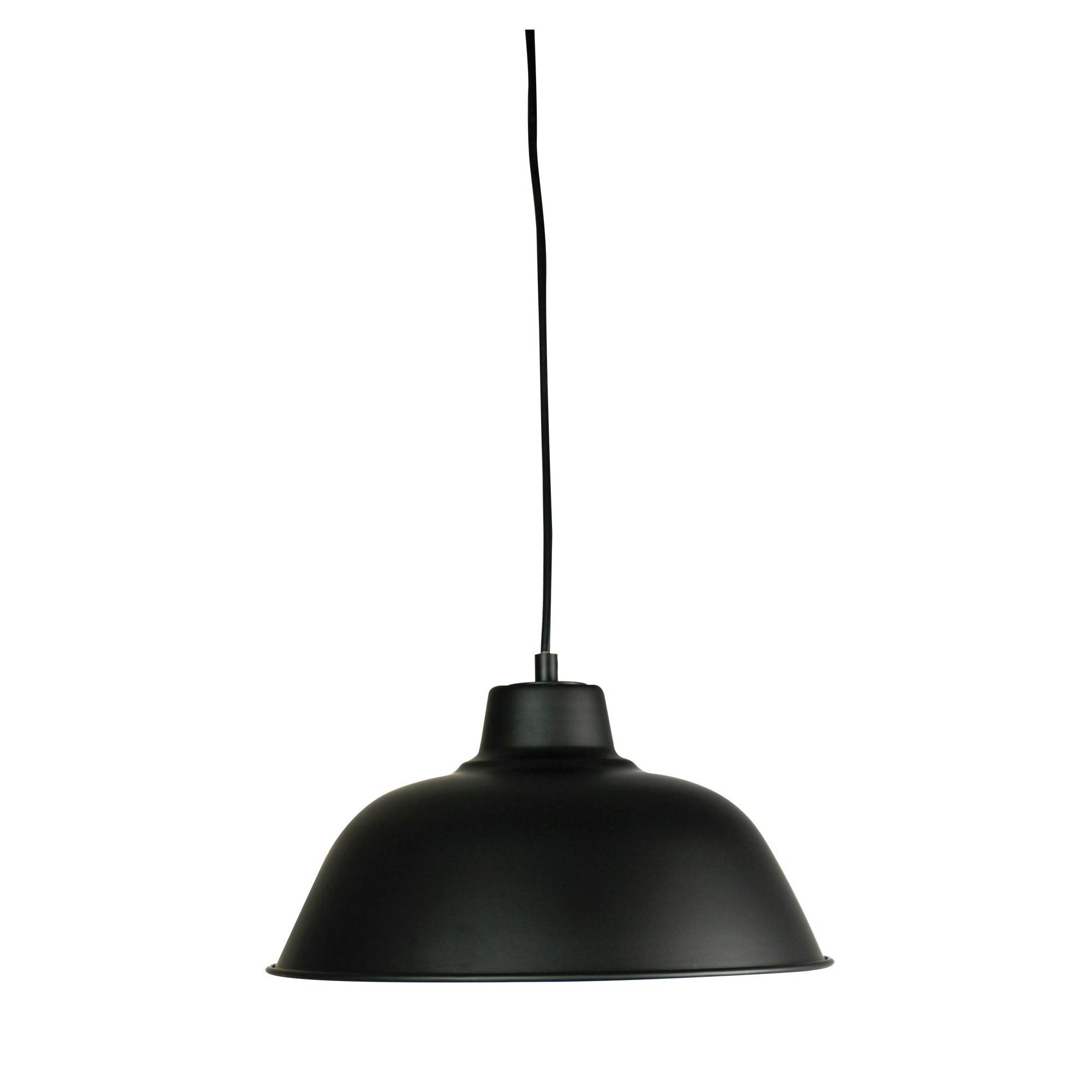 FORGE 300 Retro Industrial Pendant Black