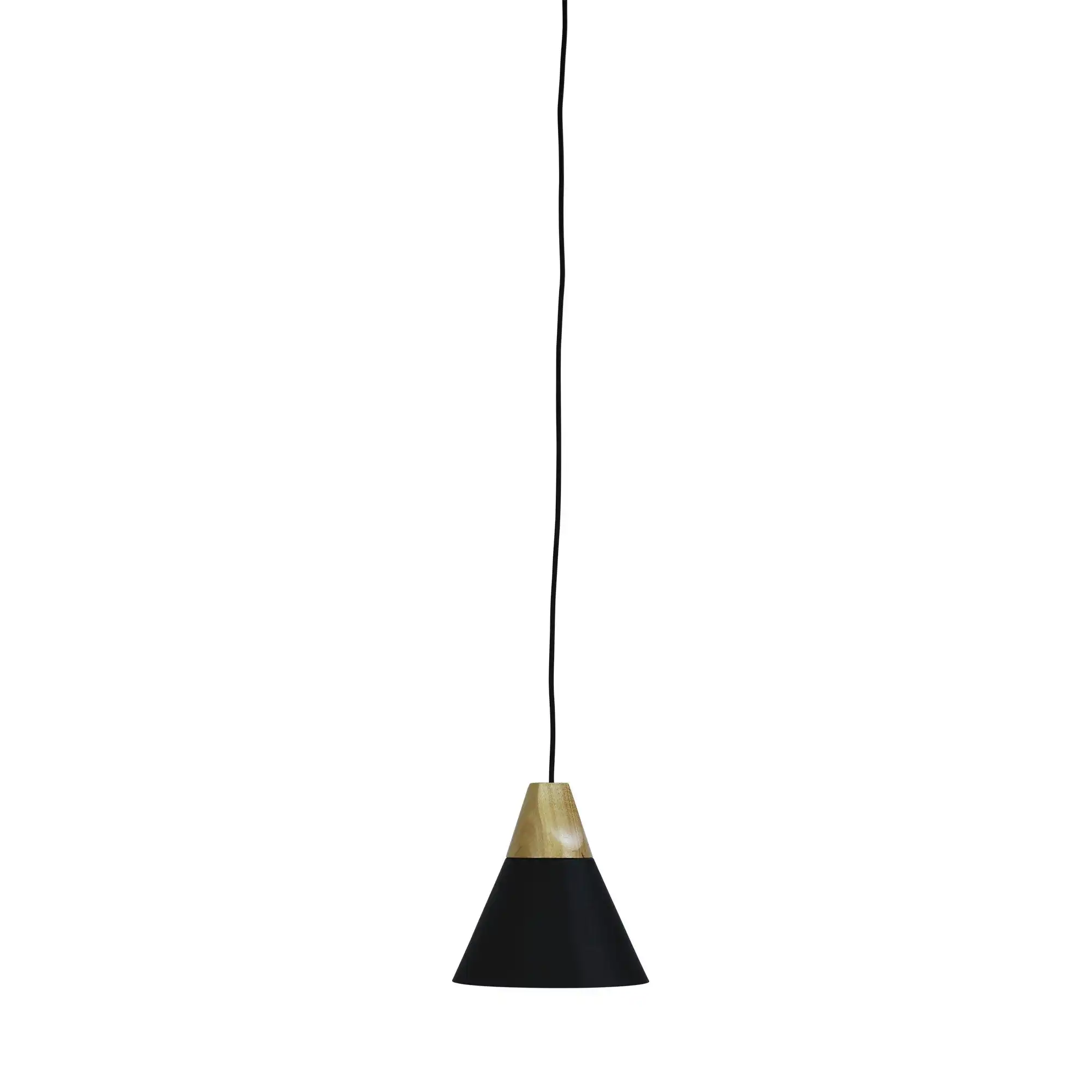 TRIGO.20 Stylish Conical Black Pendant