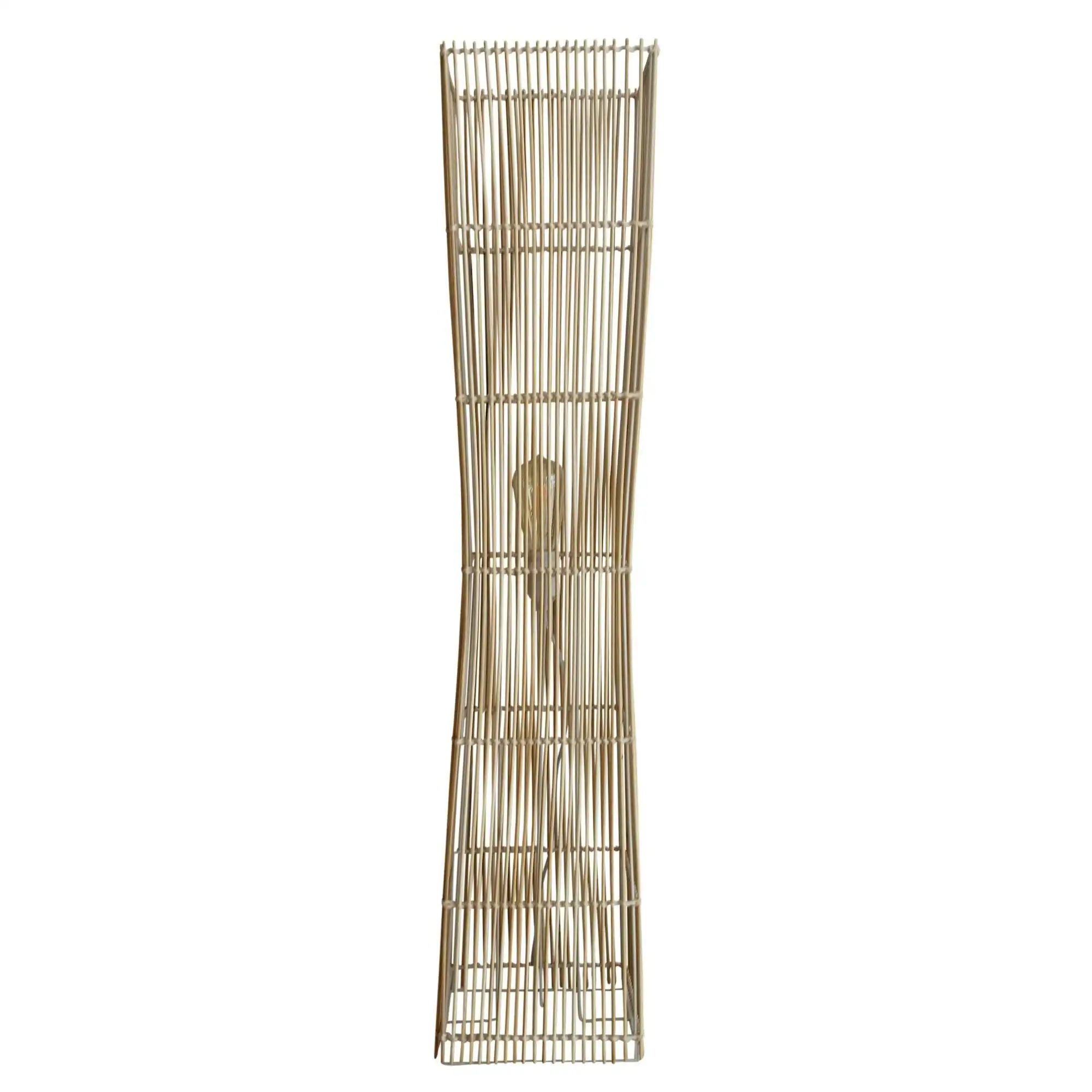 JAMBI Rattan Cane Floor Lamp