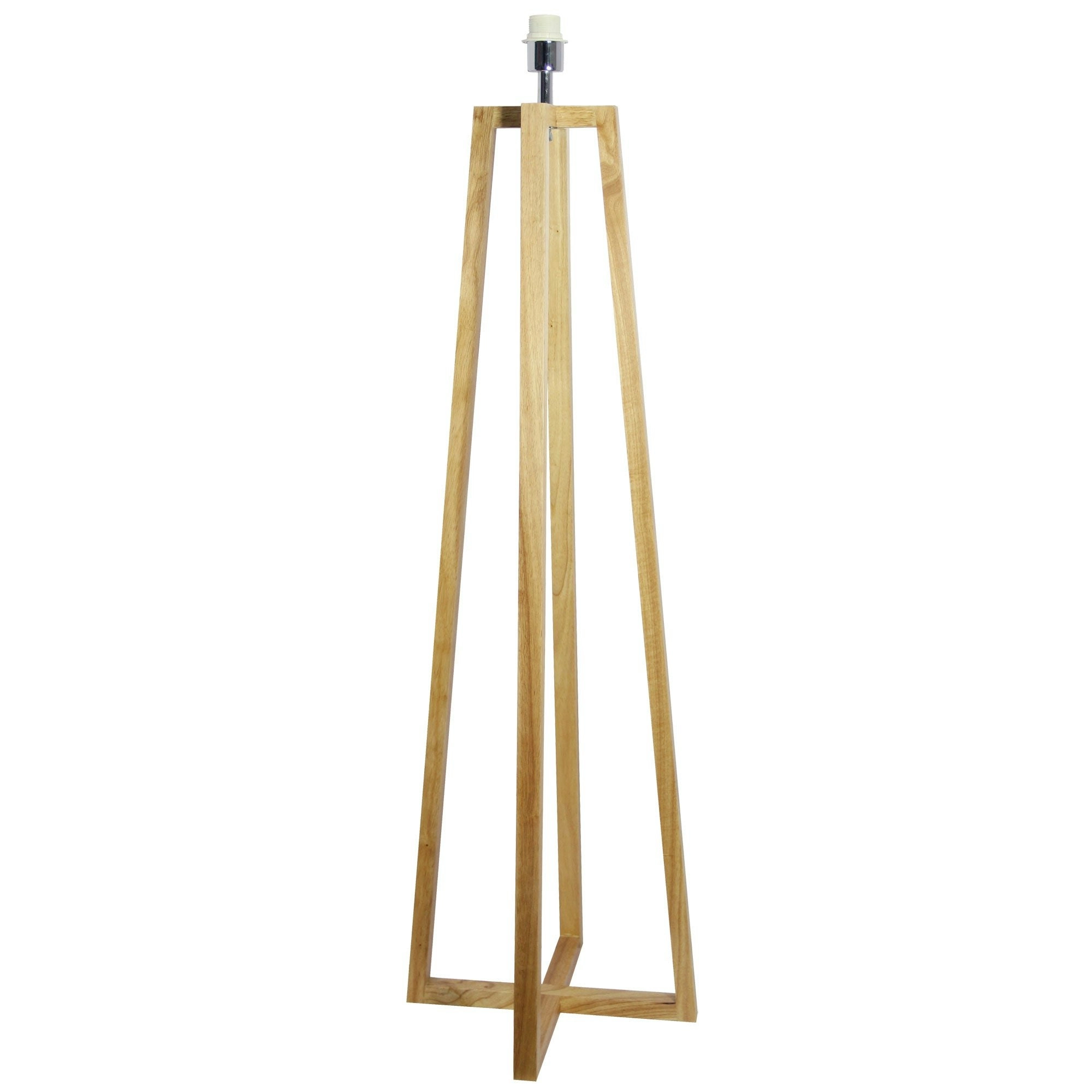 MALMO FLOOR LAMP BASE Timber Floor Lamp Base E27