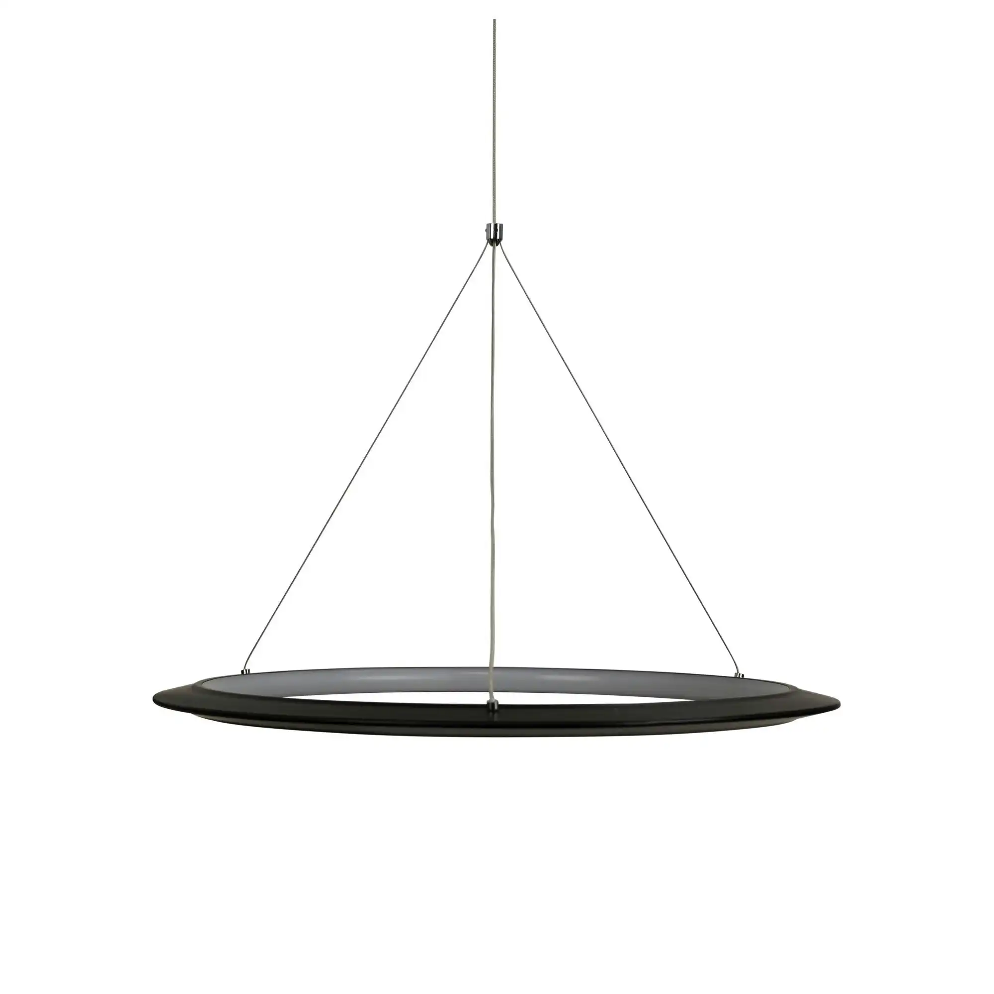 SATURN.60 CCT Modern LED Halo Pendant Black