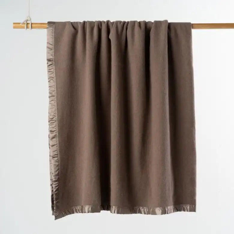 Australian Wool Blanket - Taupe