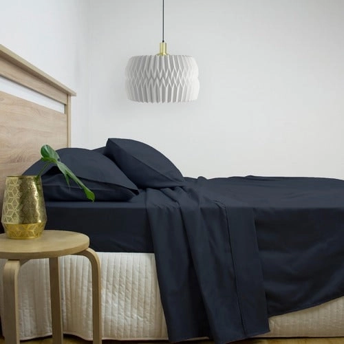 ARDOR "2500TC Cotton Rich" SHEET SETS - NAVY