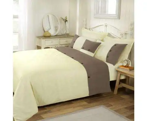 Beige & Cream Quilt Cover Set