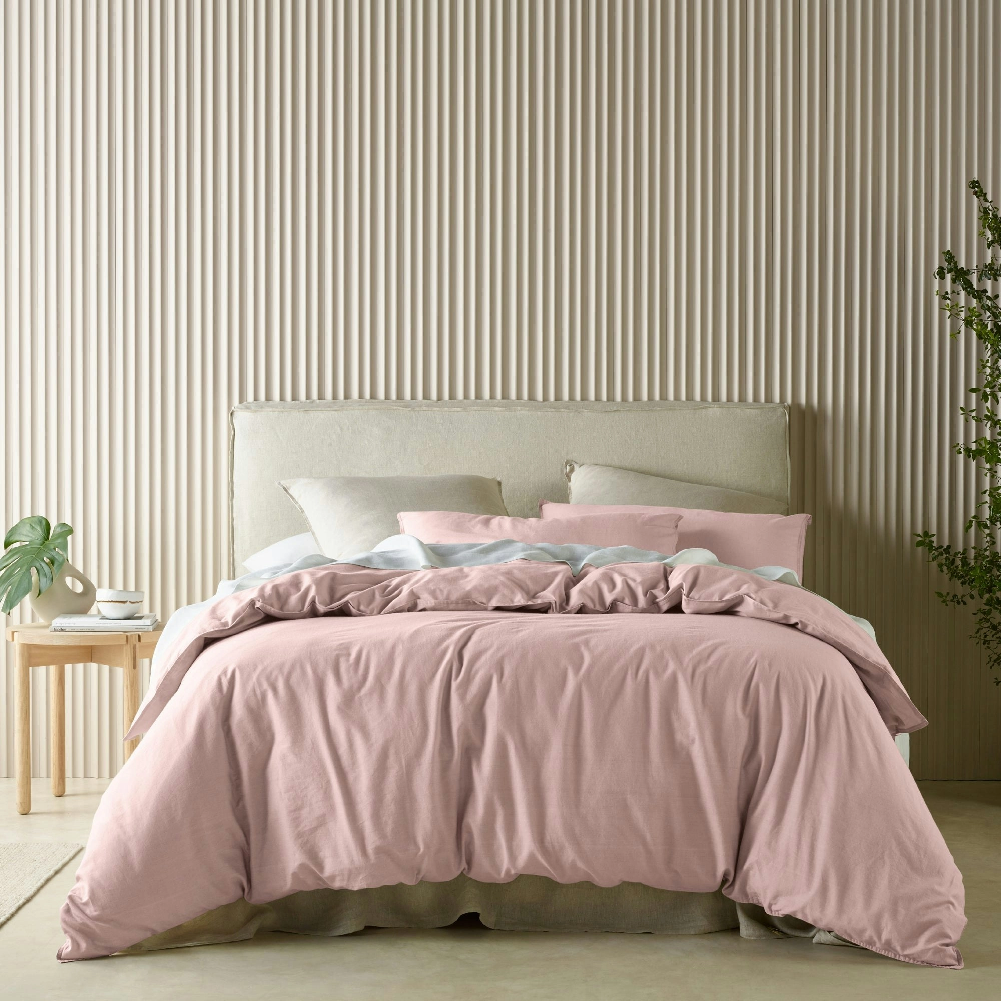 Bianca Bedding Acacia Blush Quilt Cover Set