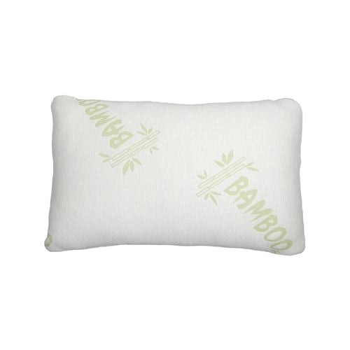 ARDOR "Rolled" BAMBOO MEMORY FOAM PILLOW WITH REMOVABLE BAMBOO COVER