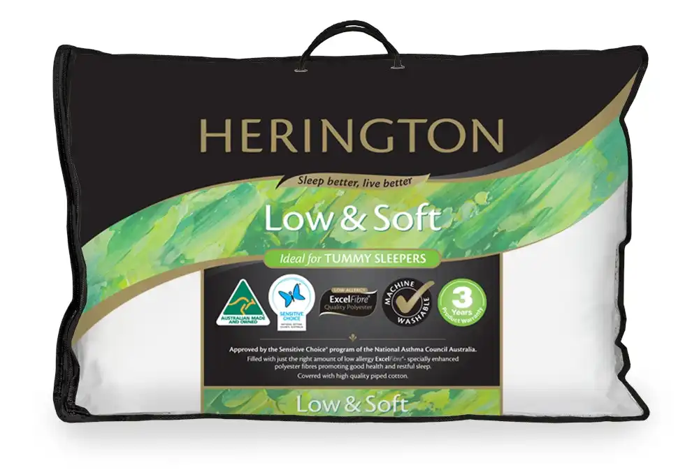 Herington Low & Soft Non Gusseted Pillow