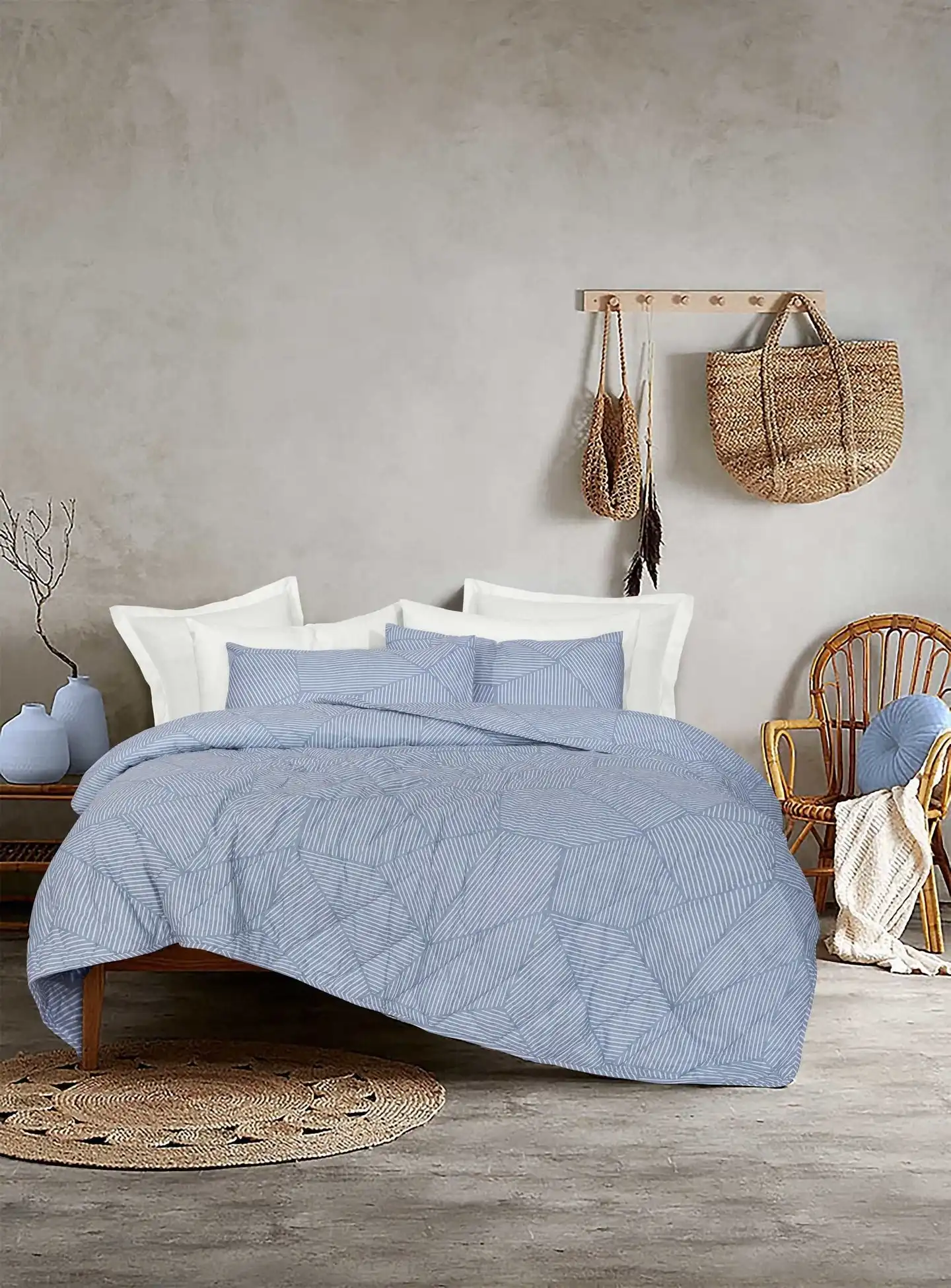 Amsons Pure Cotton Bedspread Set - Ariana Demin