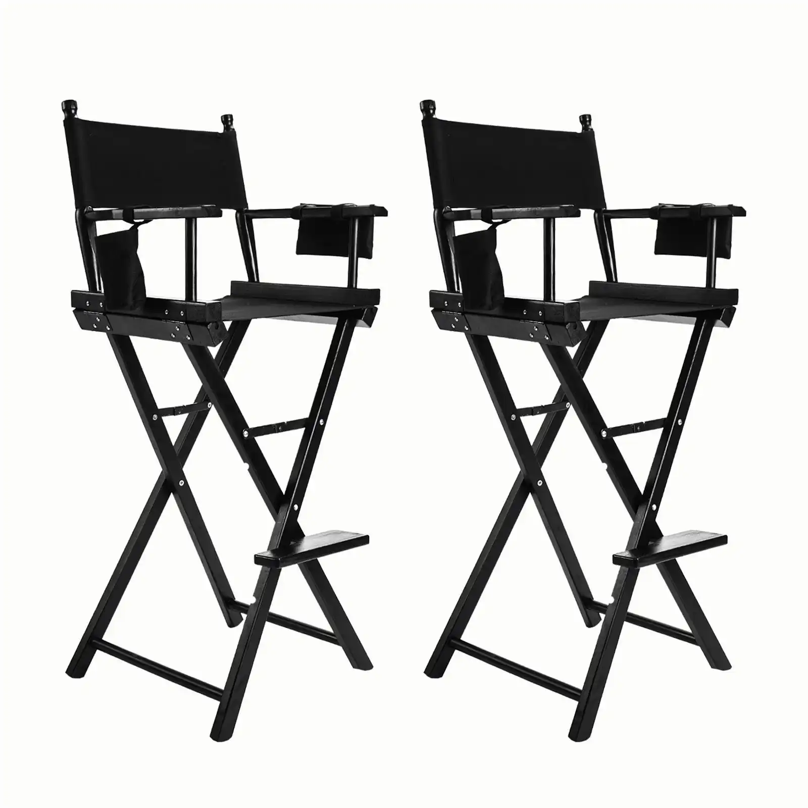 2X 75cm Tall Director Chair - DARK HUMOR