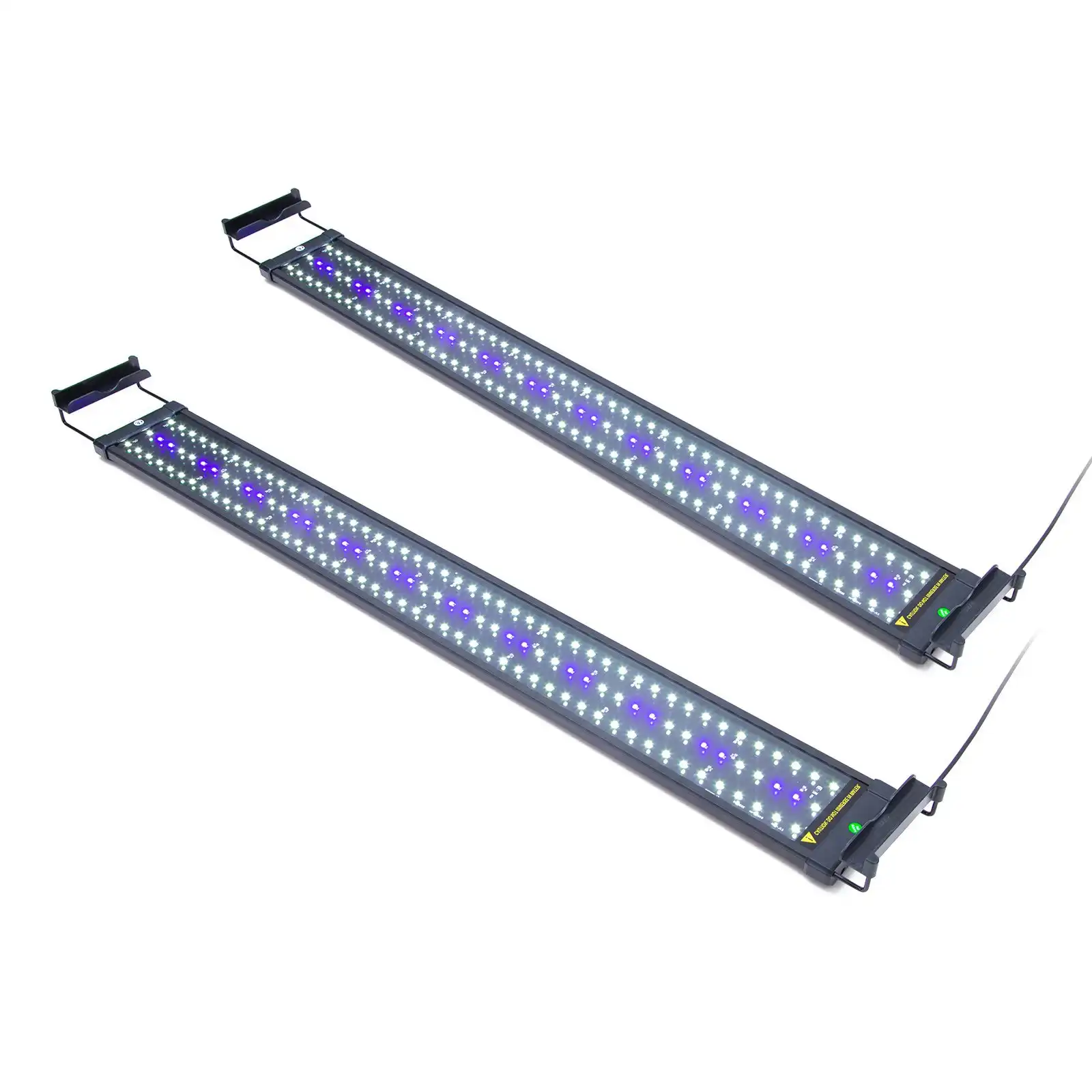 2X Aquarium Blue White LED - 27W 95-115cm