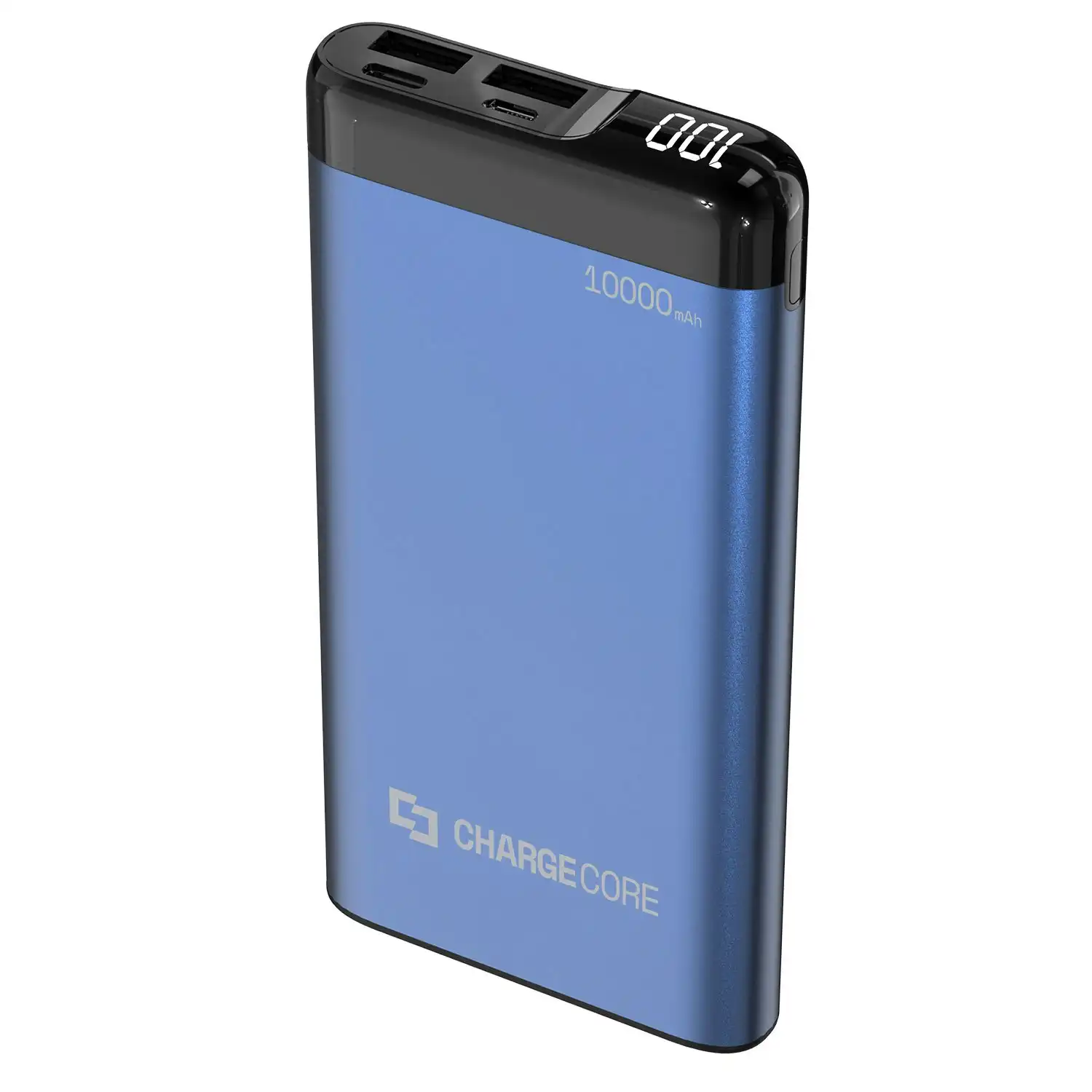 PowerBank 10000mAh USB-C USB A 18W PD Fast Charge Blue