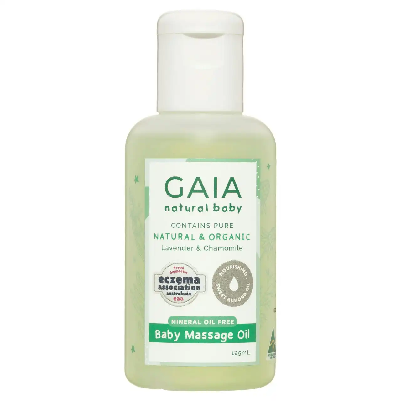 Gaia Natural Baby Massage Oil 125mL