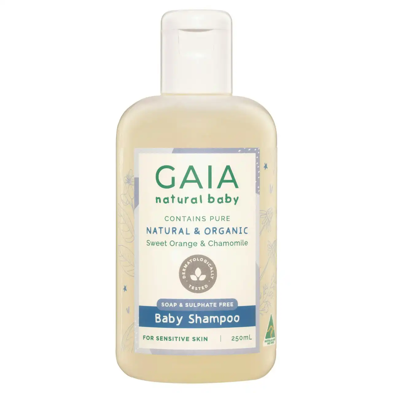 Gaia Natural Baby Shampoo 250mL