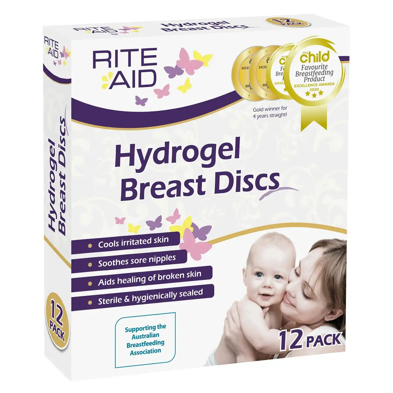 Hydrogel Breast Discs 12pack