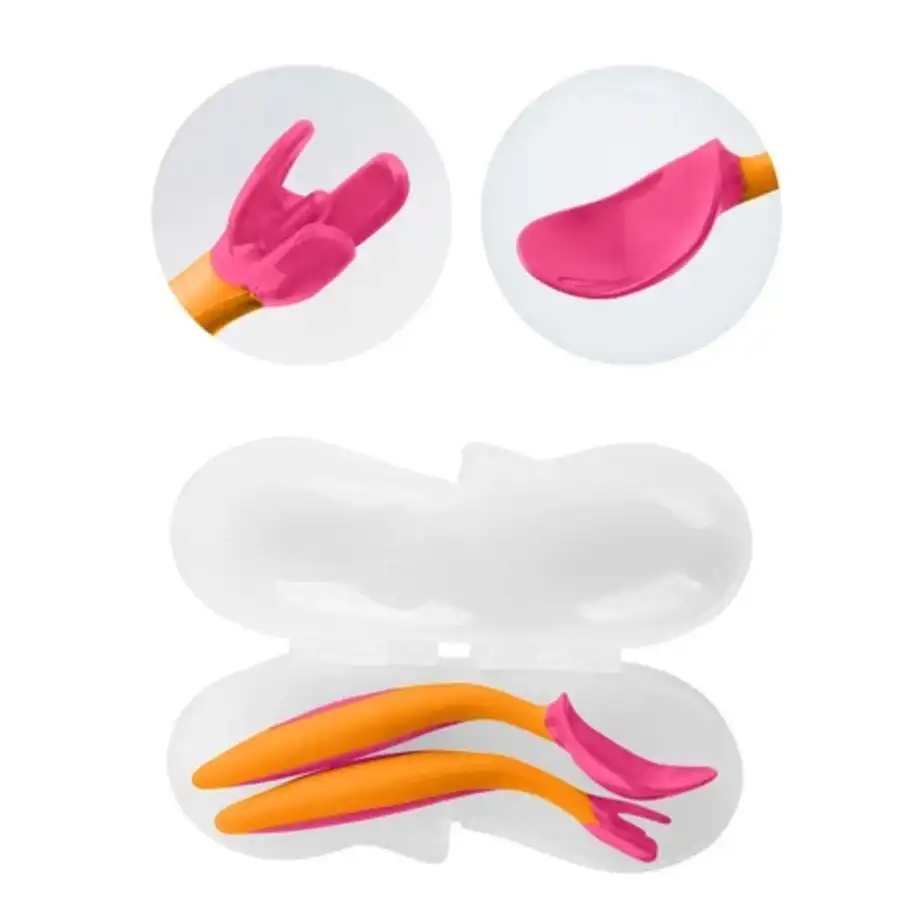 b.box Toddler Cutlery Set - Strawberry Shake