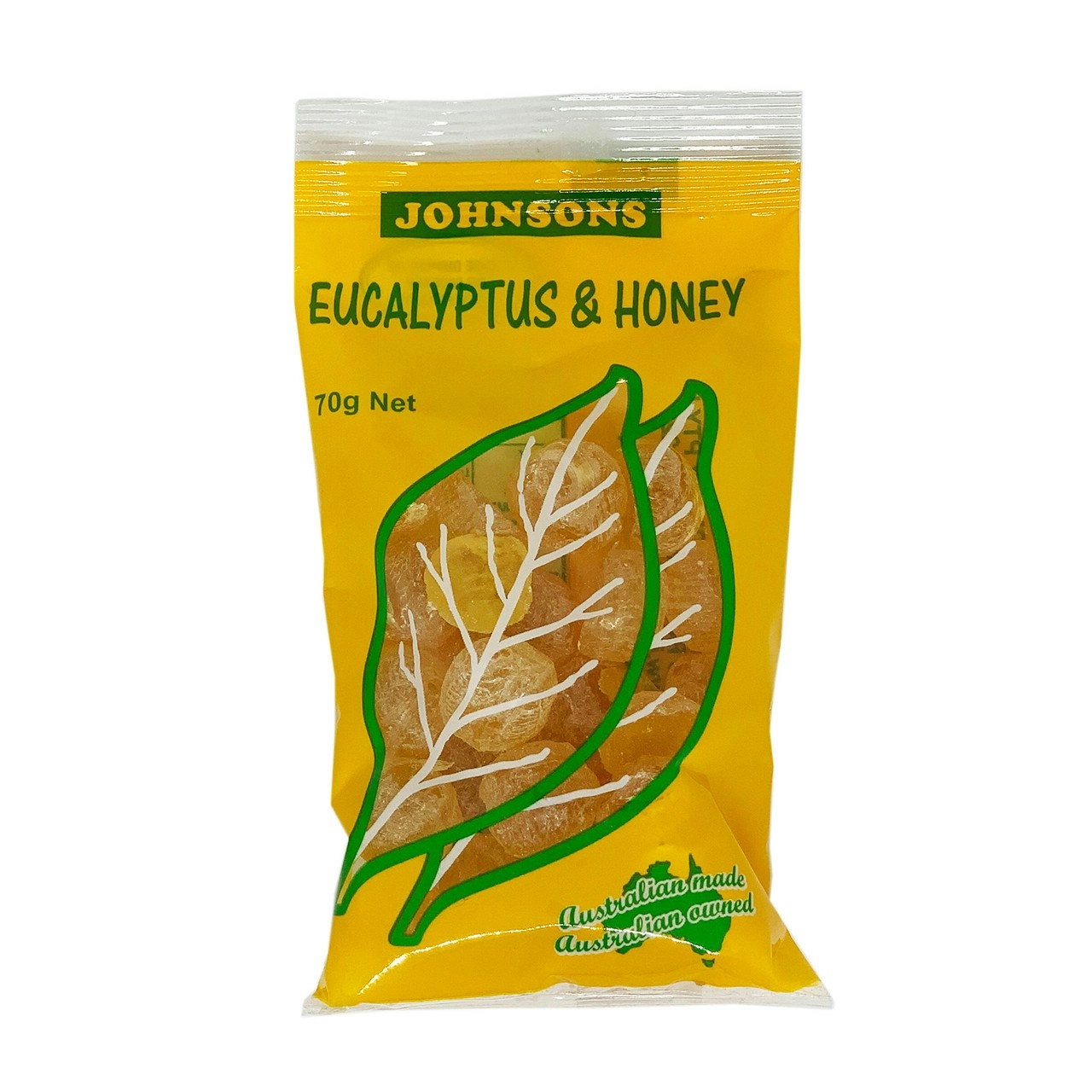 Johnsons Eucalyptus & Honey Drops 70g