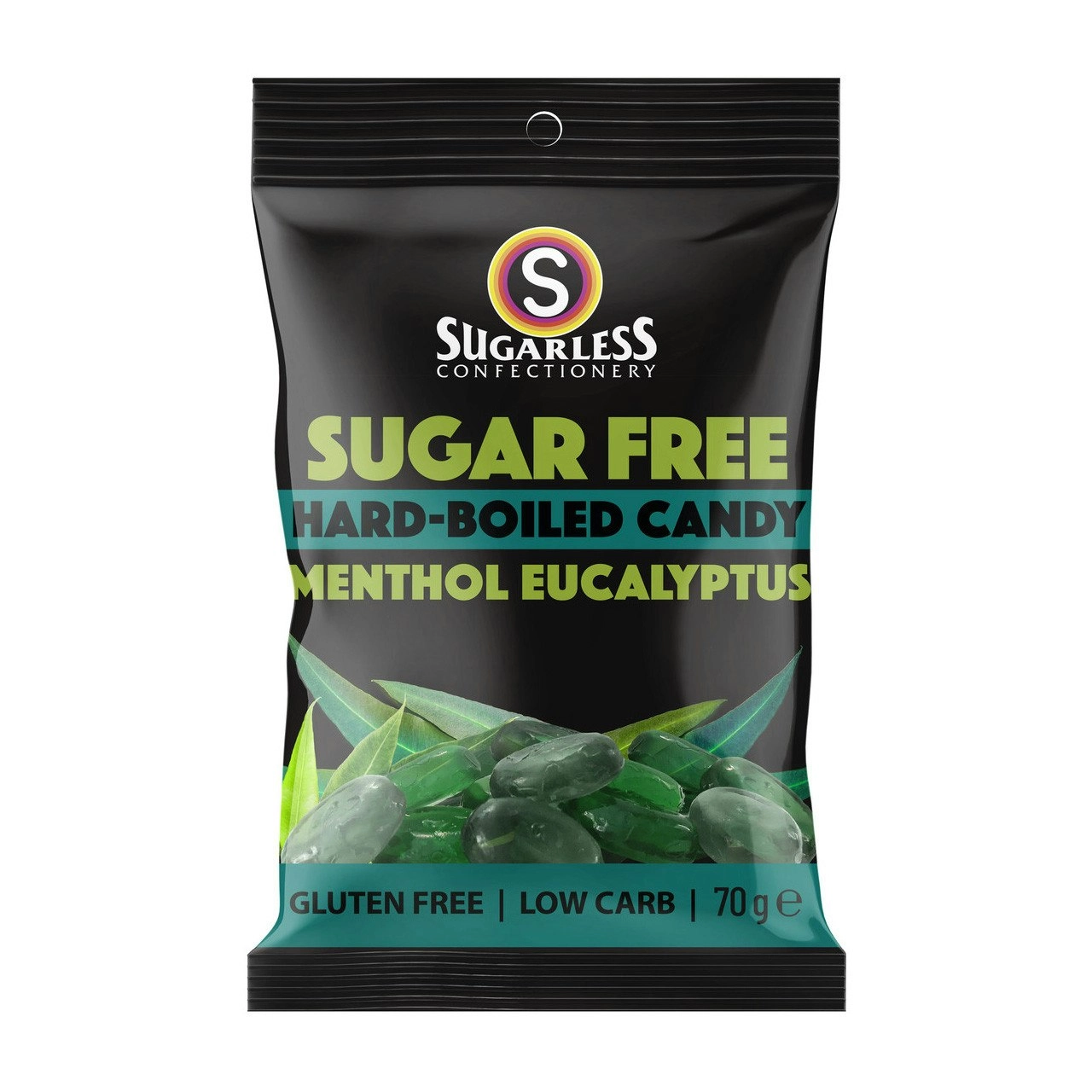 Sugarless Menthol Eucalyptus Candy 70g