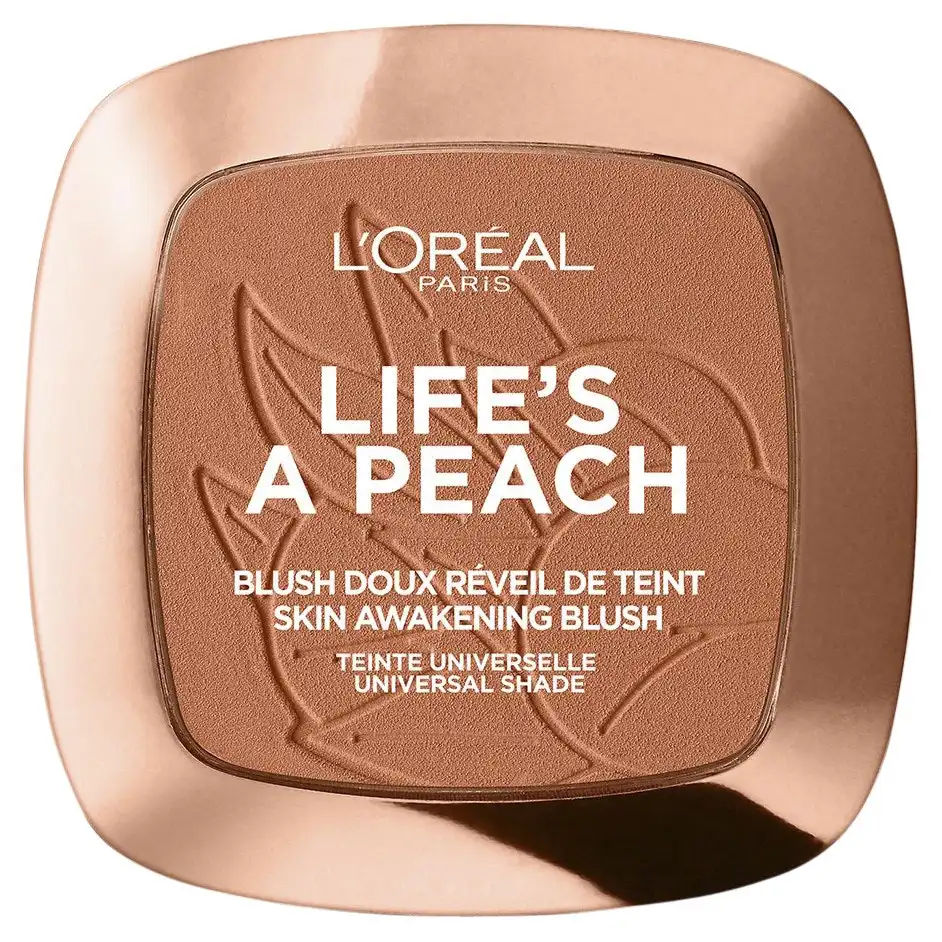 L Or al Paris Life's a Peach Blush 01 Peach Addict
