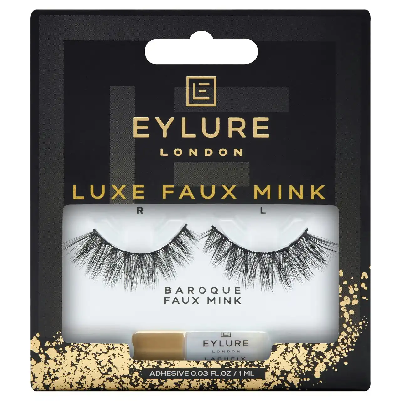 Eylure Luxe Collection - Baroque Mink Effect Lashes 1 Pair