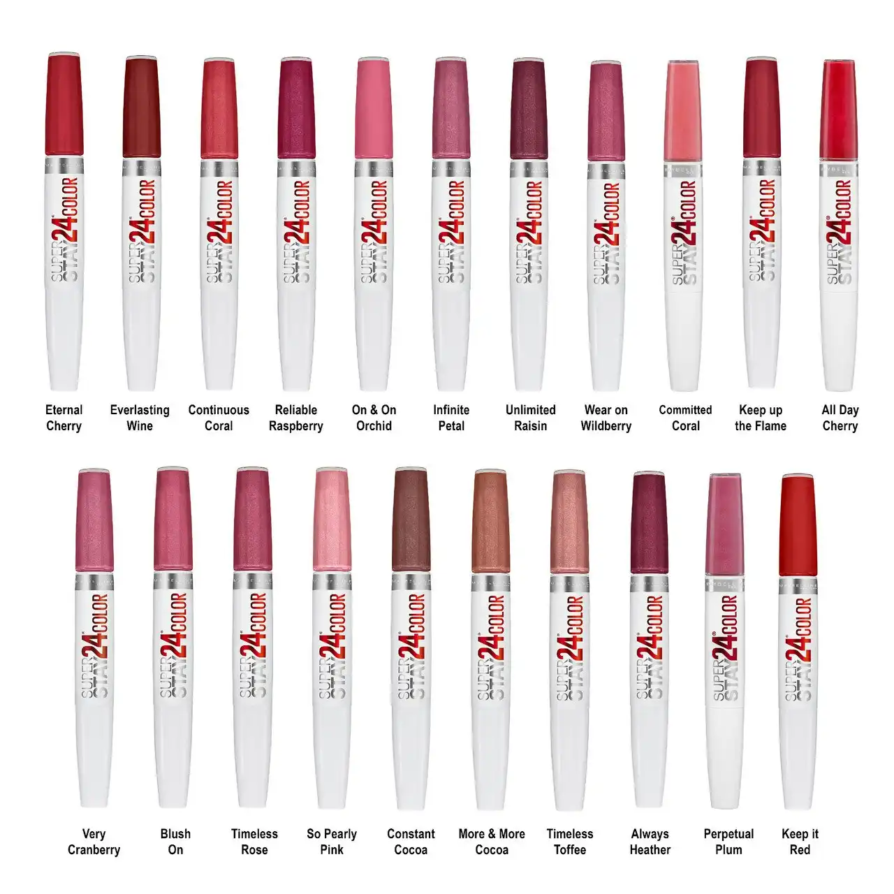 Maybelline SuperStay 24 2-Step Longwear Liquid Lipstick - Timeless Rose 090