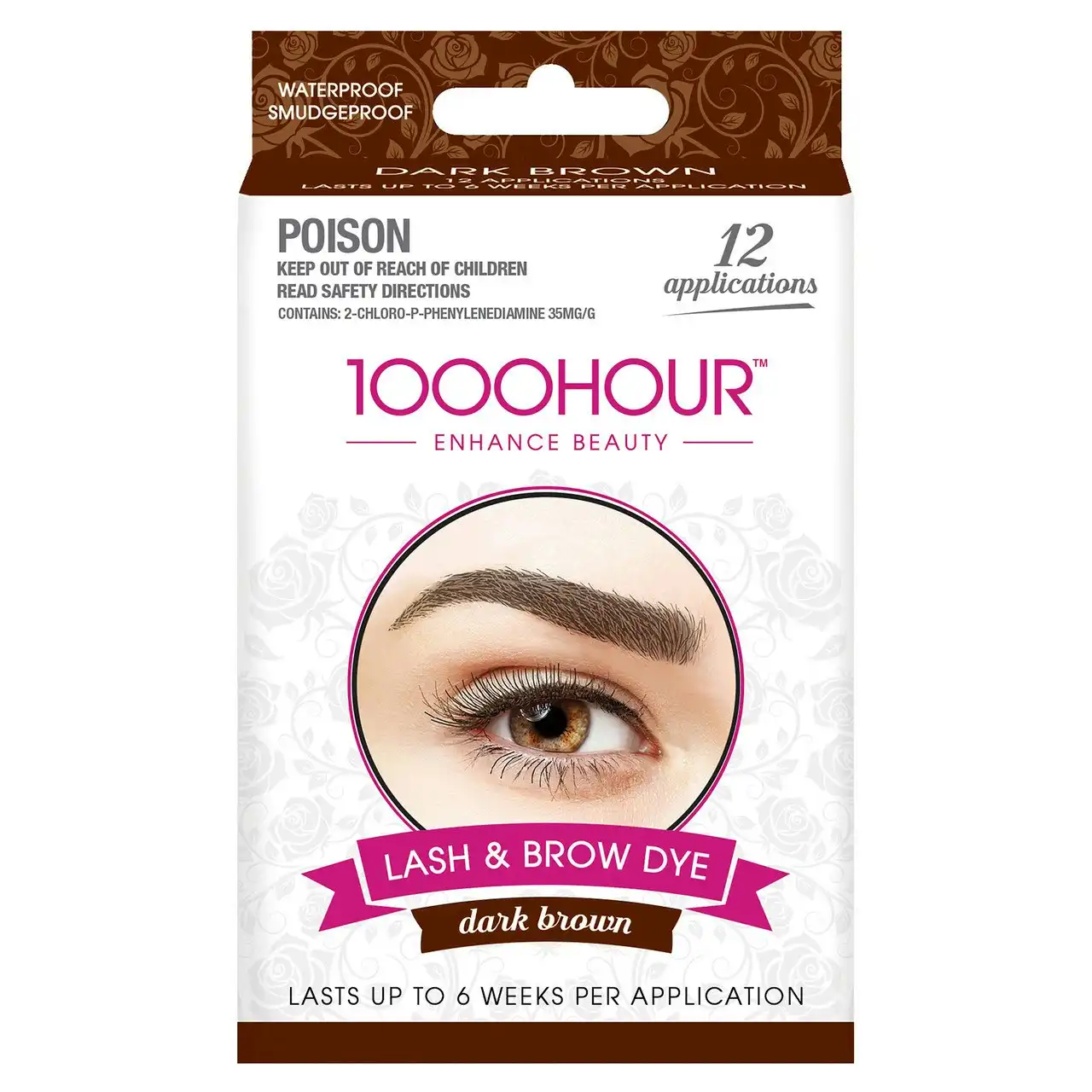 1000HOUR Lash & Brow Dye Kit - Dark Brown