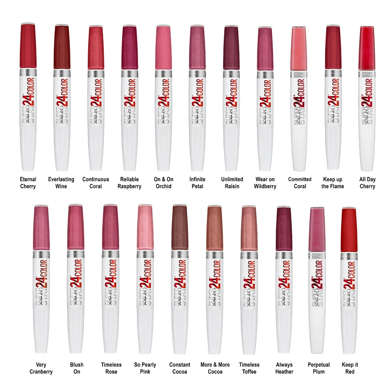 Maybelline SuperStay 24 2-Step Longwear Liquid Lipstick - Infinite Petal 080