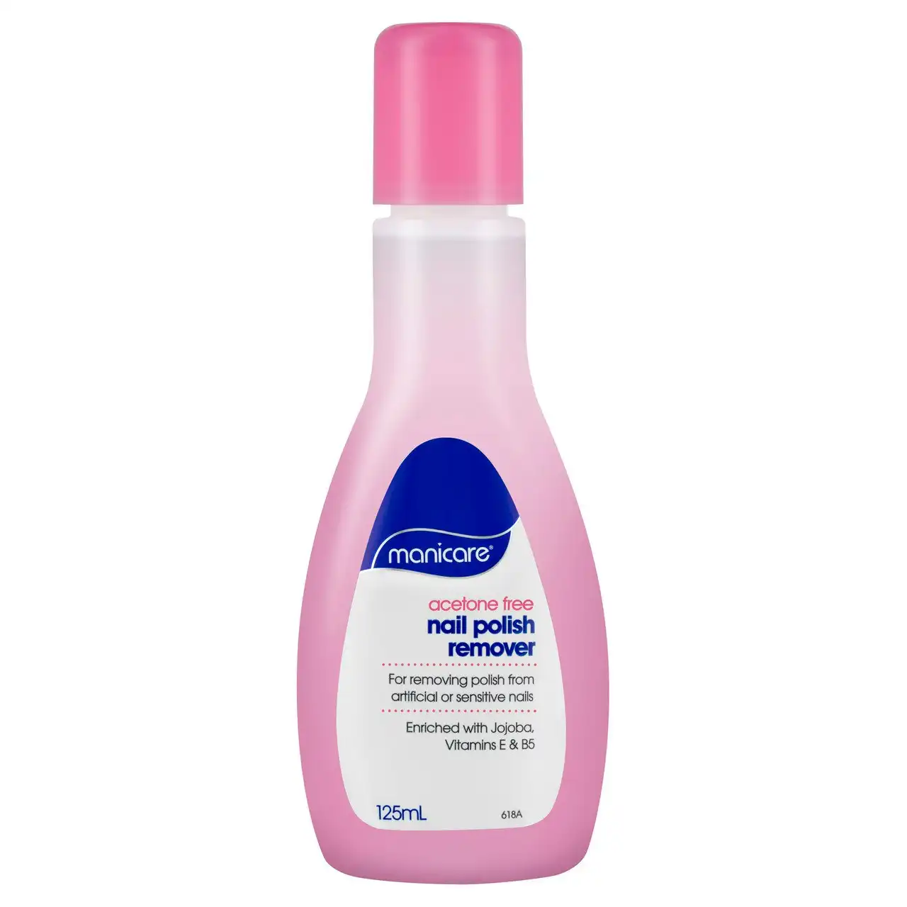 Manicare Acetone Free Nail Polish Remover 125mL