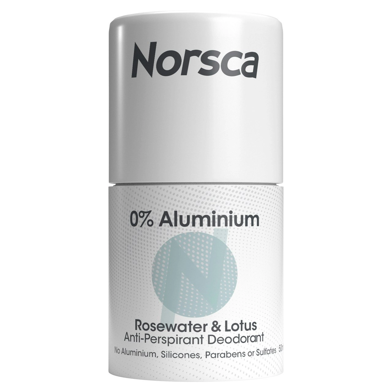 Norsca Aluminium Free Roll-On Rosewater & Lotus 50mL