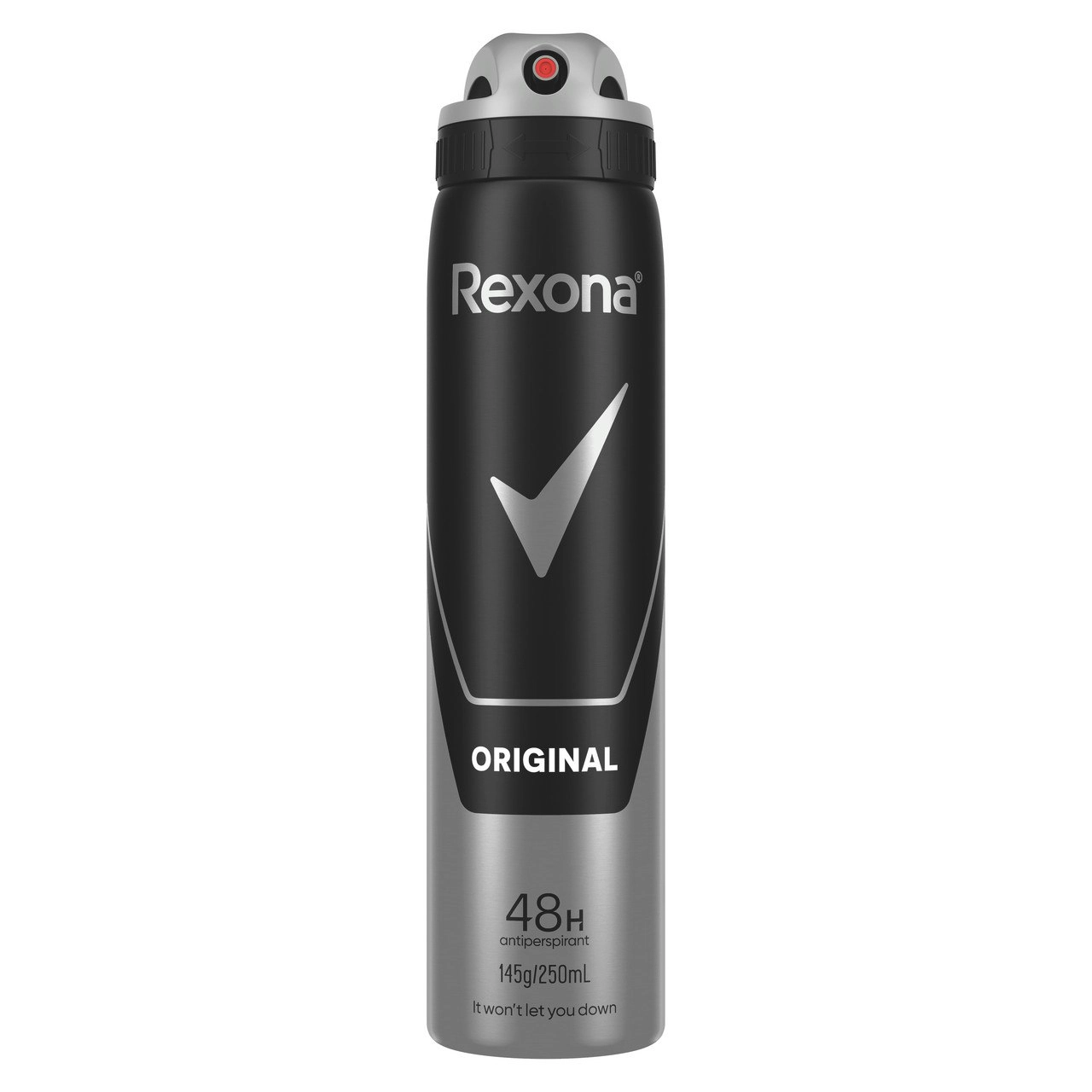 Rexona Men Deodorant Aerosol Antiperspirant Original 48-hour Protection 250ml