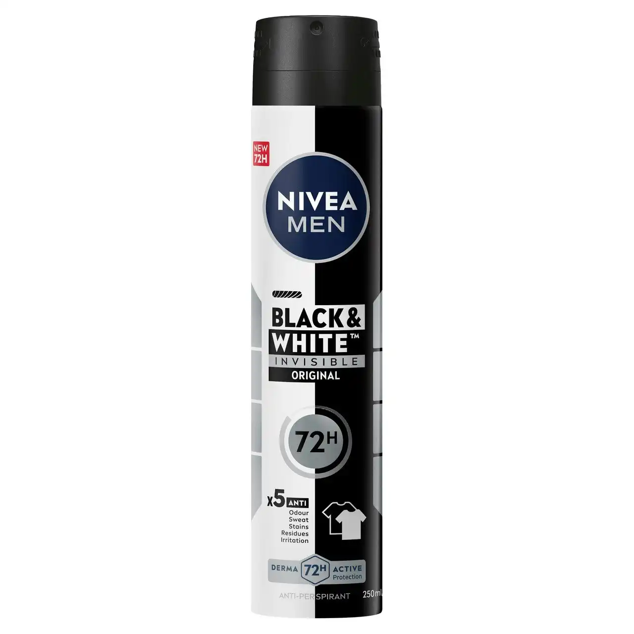 Nivea MEN Black & White Original Anti-perspirant Aerosol 250ml