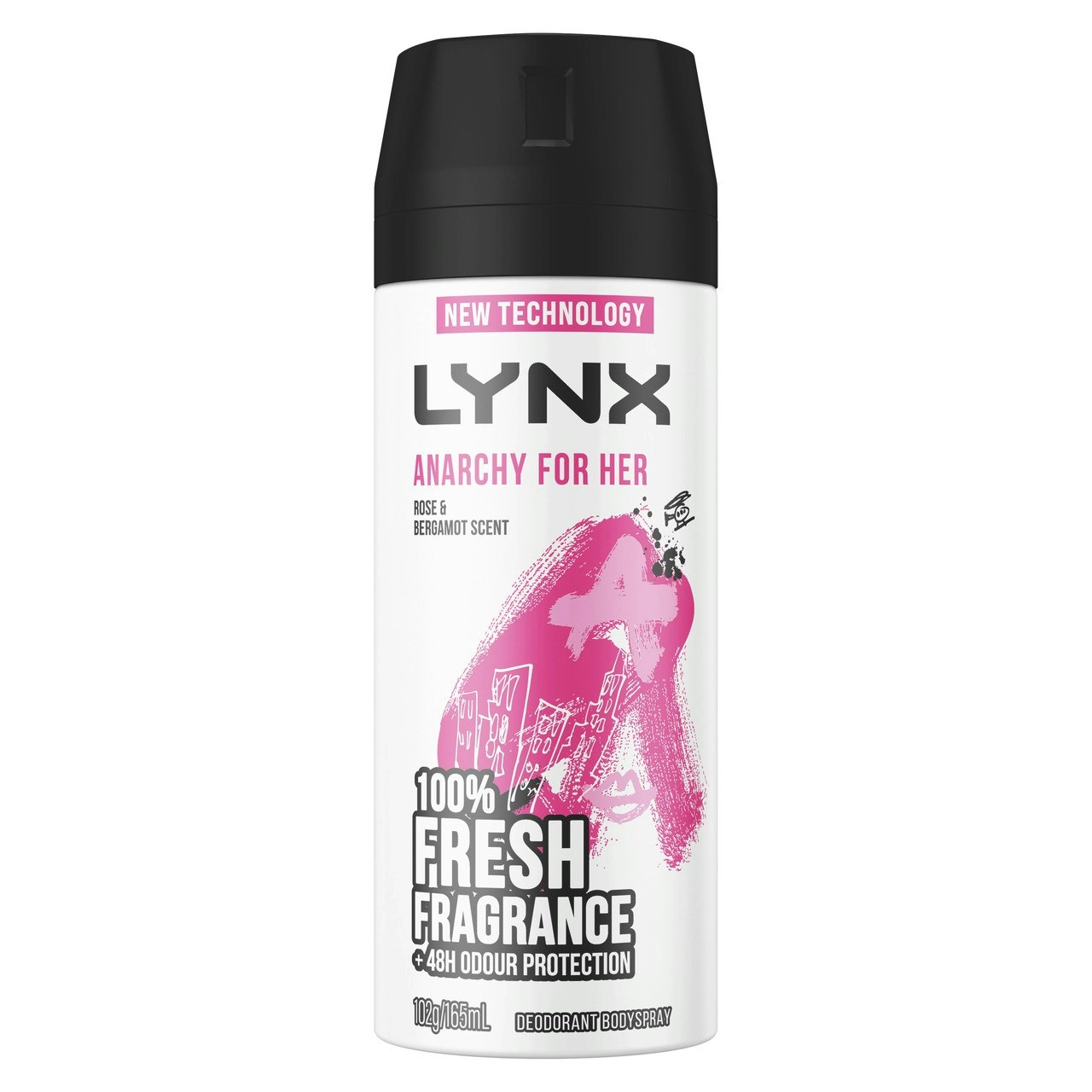 Lynx Deodorant Body Spray Anarchy For Her 165 ml