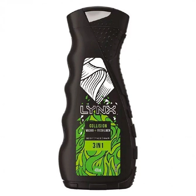 Lynx Wasabi & Fresh Linen Shower Gel 400ml