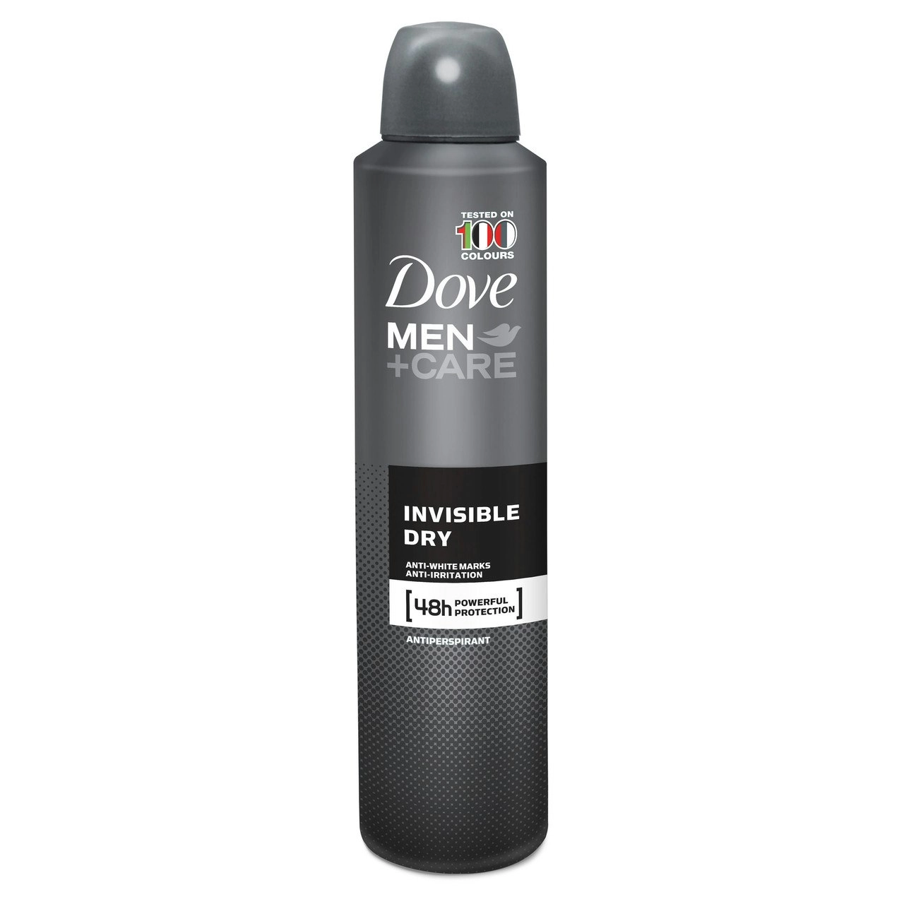 Dove Men+Care Antiperspirant Aerosol Deodorant Invisible Dry Helps fight sweat and odour for up to 48 hours 254ml 1