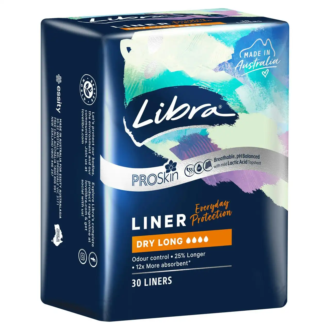 Libra Dry Long Liners 30 Pack