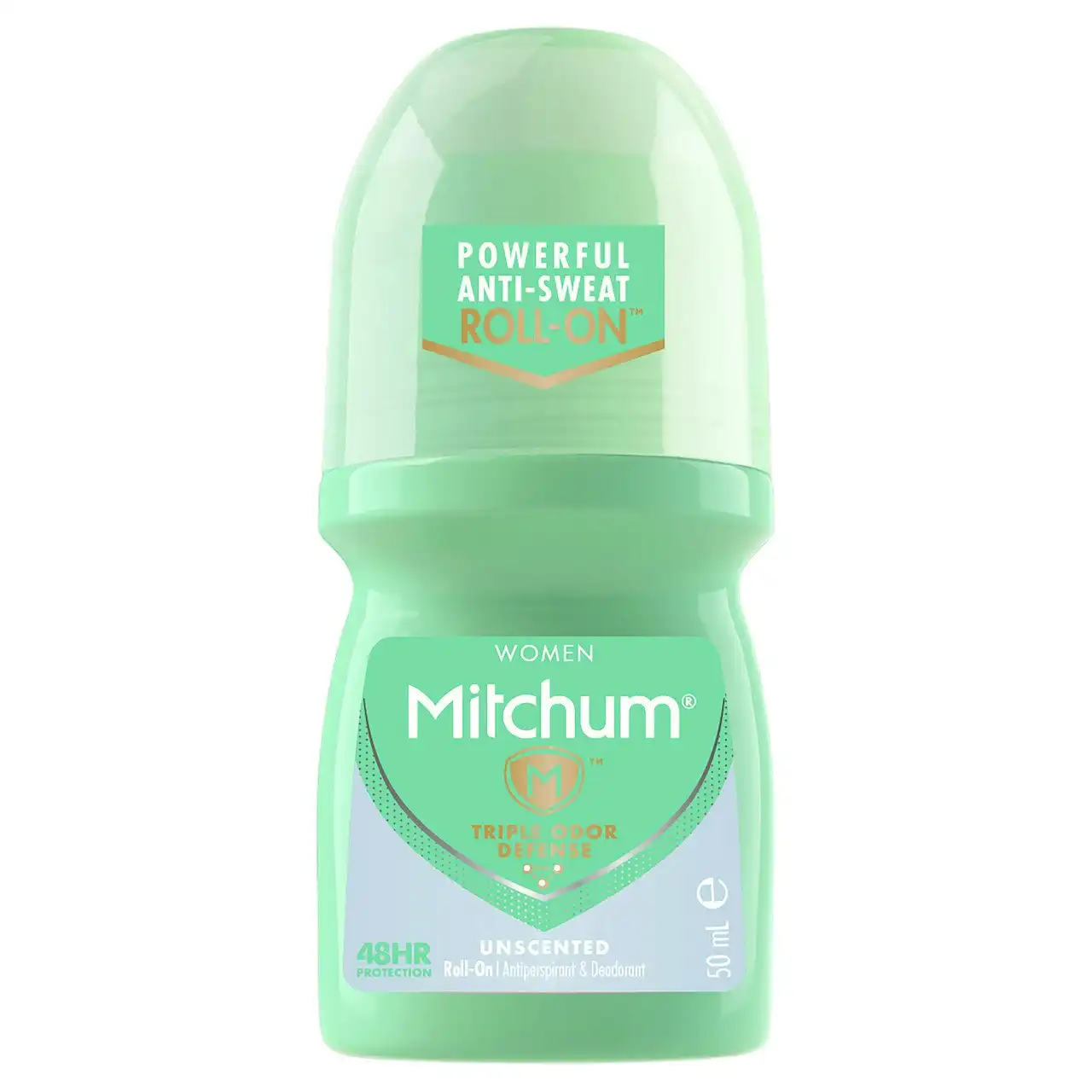 Mitchum Women's Roll On Unscented 50mL